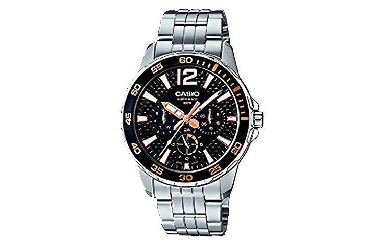 

CASIO Часы Men 47.5mm Black Watch, Black Dial