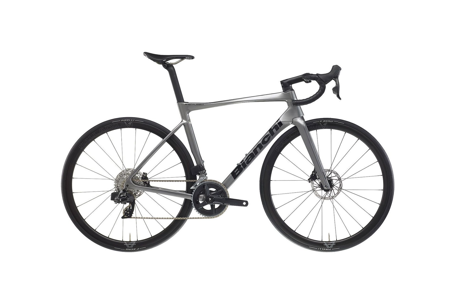 

Шоссейный велосипед Bianchi Specialissima comp - 105 di2 - 28 дюймов - diamant - 2026, blau | mf - graphite / black