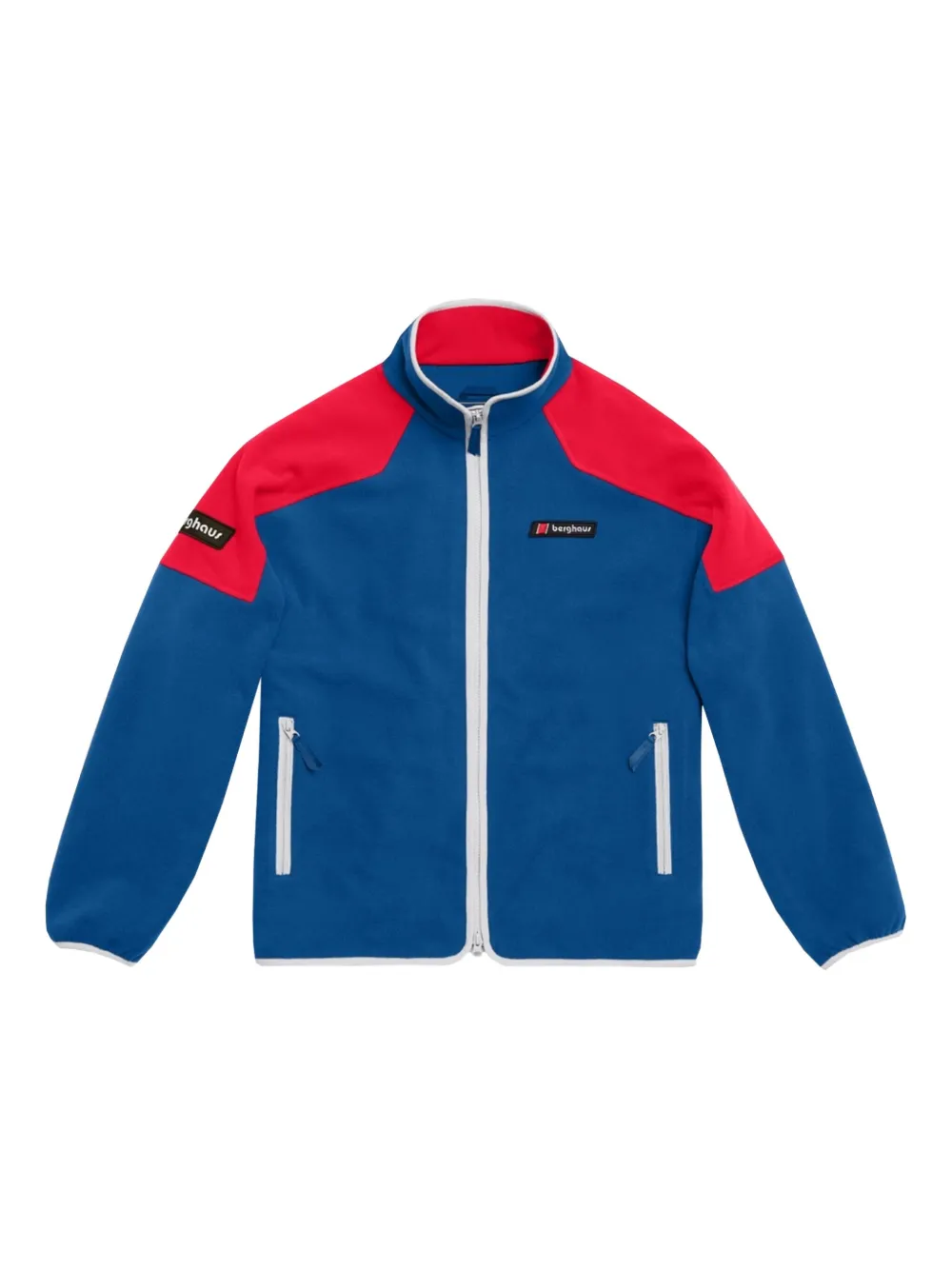 

Флисовая куртка 1997 года с цветными блоками berghaus, синий