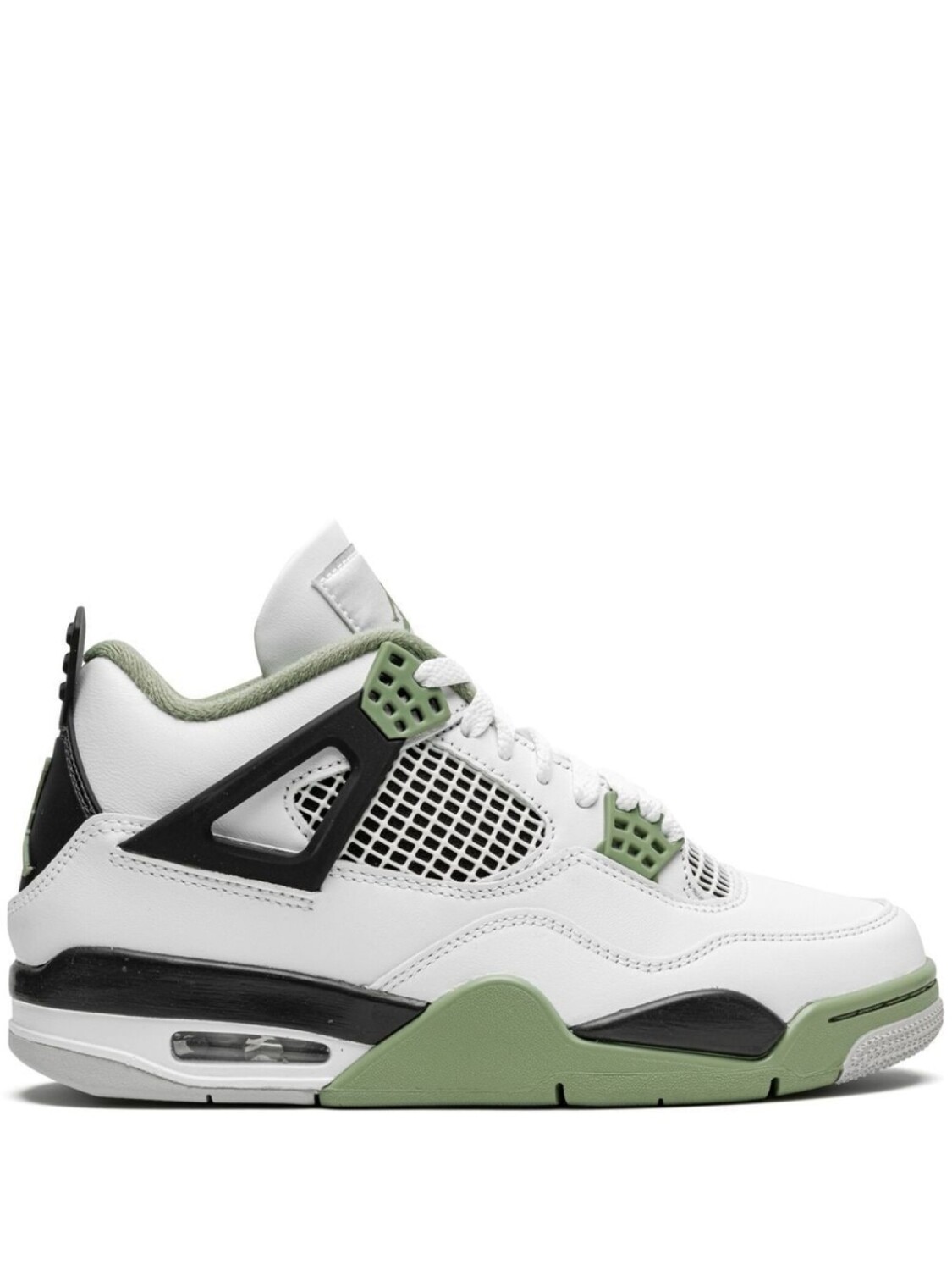 

Кроссовки Air 4 'Oil Green' Jordan, белый