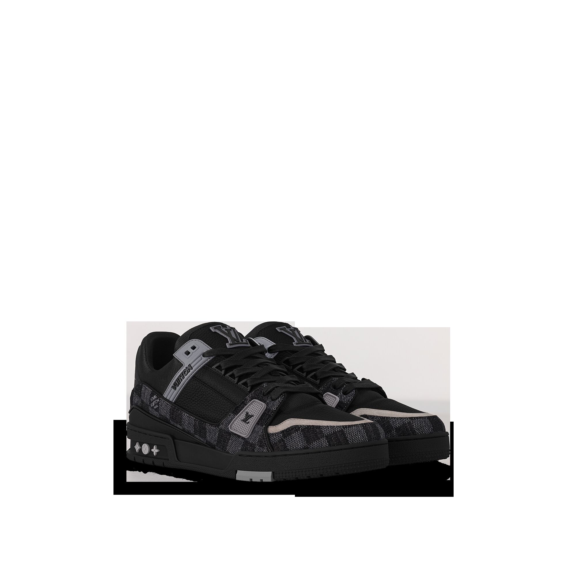 

Кроссовки LV Trainer Louis Vuitton, черный