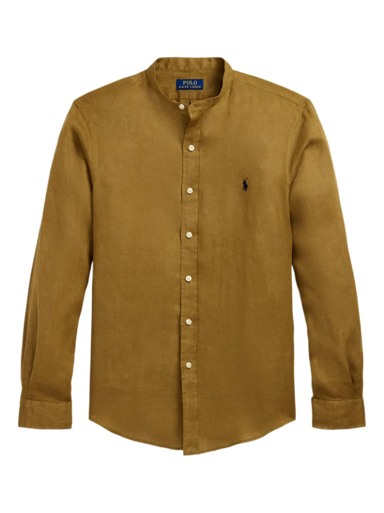 

Polo Ralph Lauren льняная рубашка, коричневый