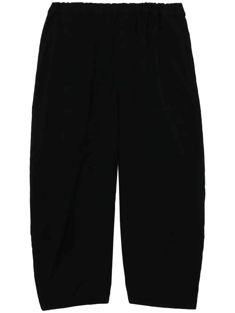 

Укороченные брюки с эластичным поясом Black Comme Des Garçons, черный
