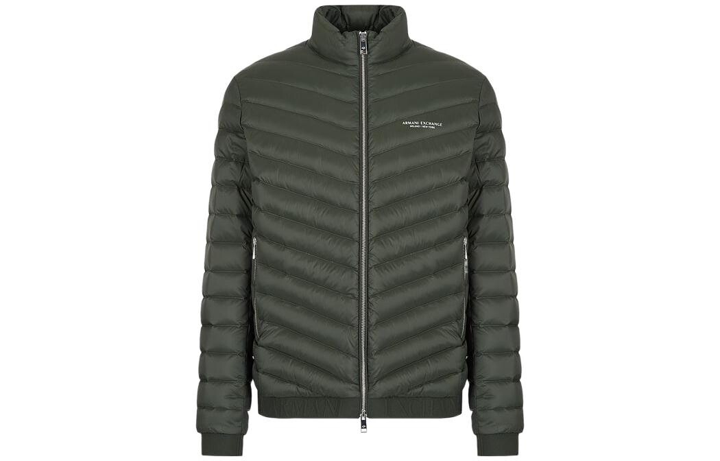 

Пуховик мужской темно-зеленый Armani Exchange, темно-зеленый