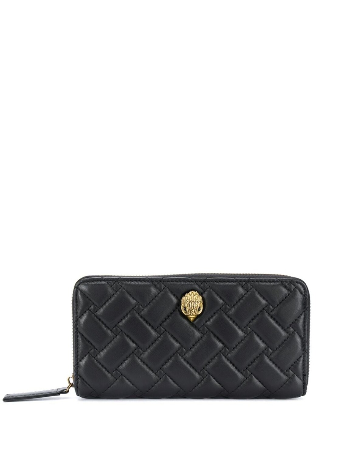

Kurt Geiger London стеганый кошелек с круговой молнией, черный