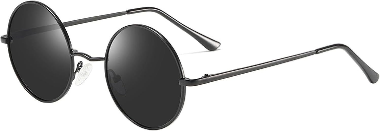 

Женские солнцезащитные очки, мужские солнцезащитные очки UV400 с поляризацией, металлическая панк-оправа, для отдыха на природе, пляжа, вечеринки VFDHN, Sand Black Gray