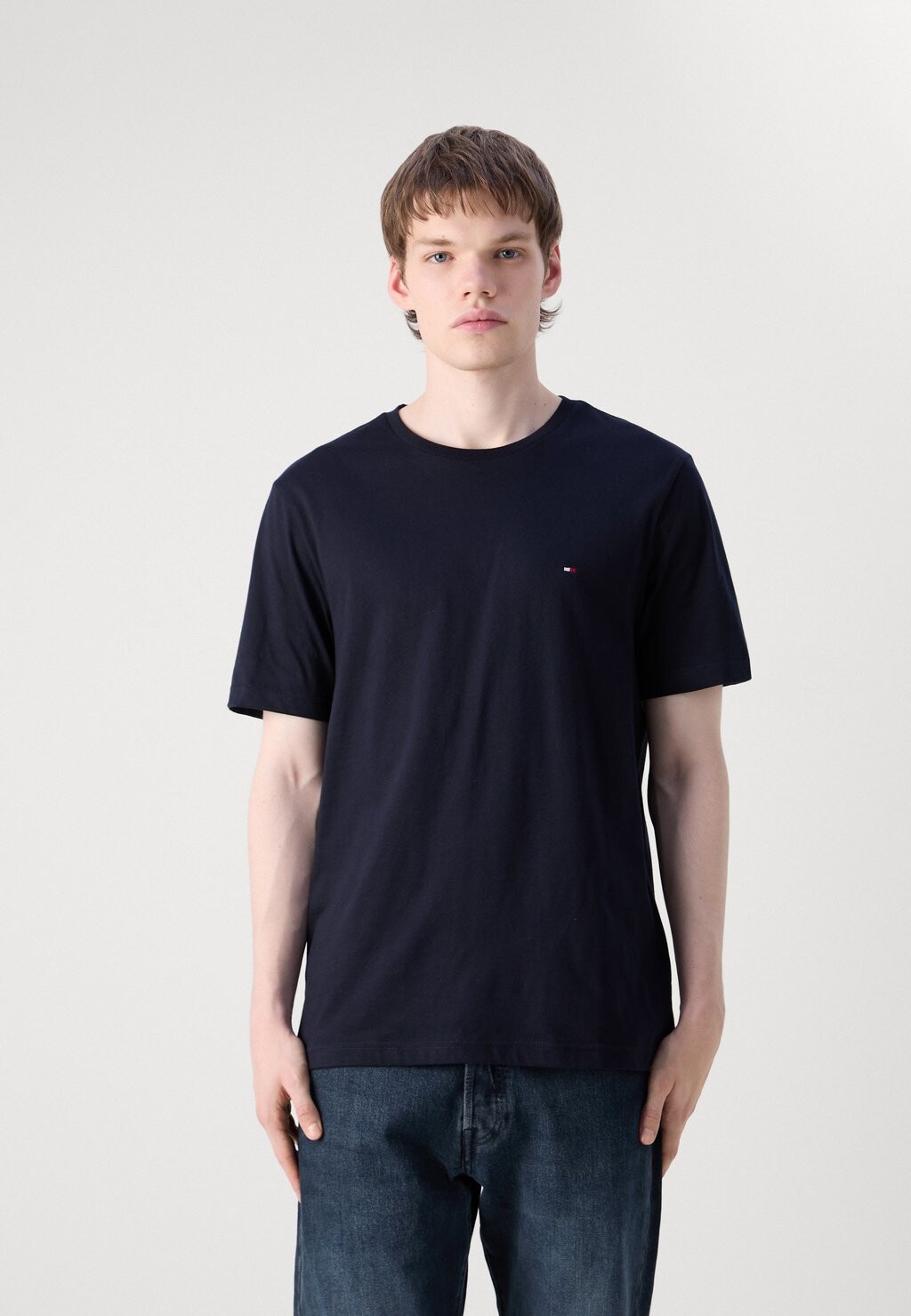 Футболки с принтом ESSENTIAL TEE Tommy Hilfiger, темно-синий — фото 3