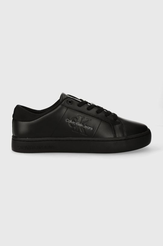 

Кожаные кроссовки CLASSIC CUPSOLE LOW ML LTH Calvin Klein Jeans, черный