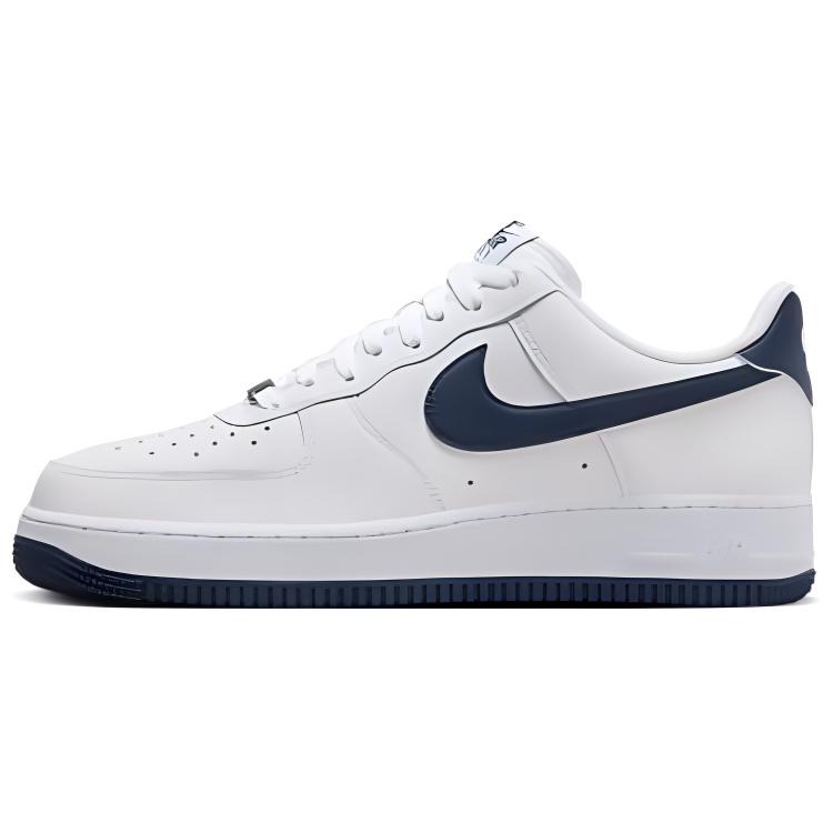 

Футболка Nike Air Force 1 '07 White Midnight Navy 2024 Бело-синяя
