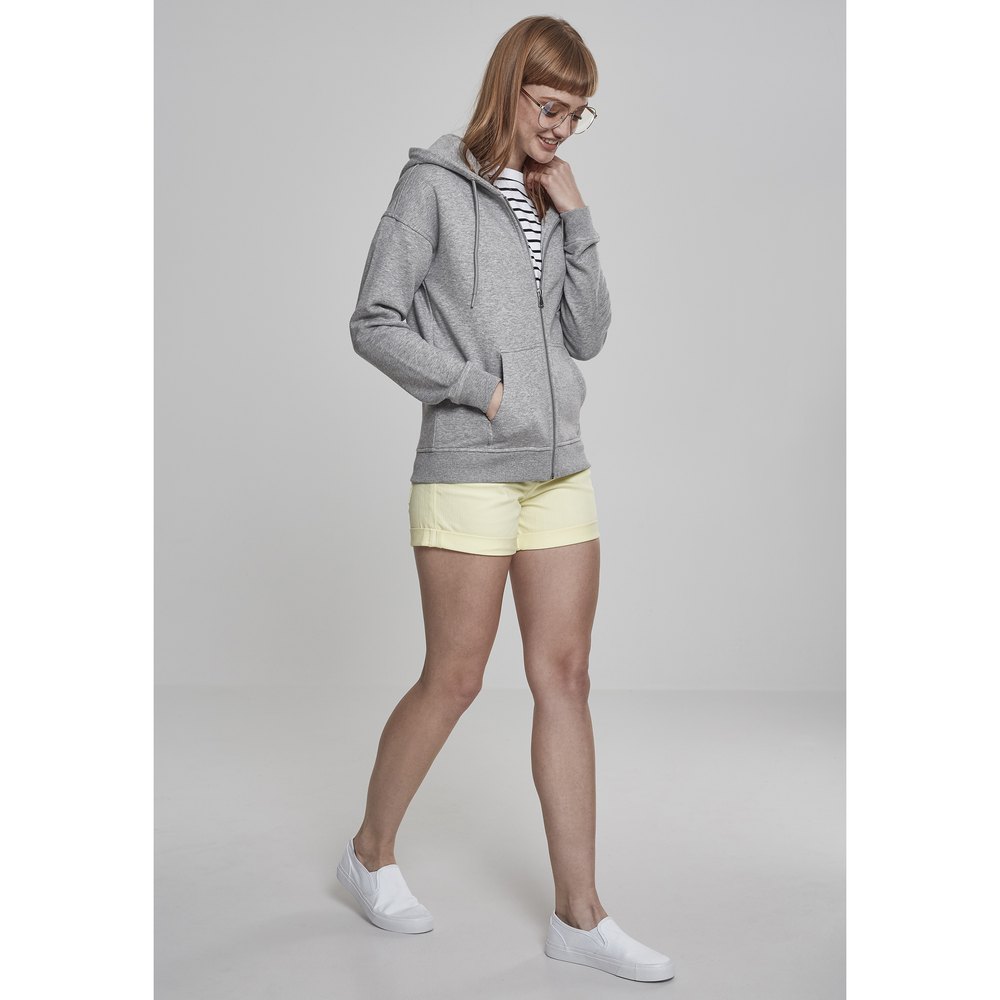 

Толстовка Urban Classics Claic Zip, серый