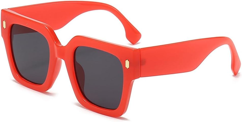 

Классические солнцезащитные очки в крупной оправе для женщин и мужчин, модные винтажные популярные дорожные солнцезащитные очки с защитой от УФ-излучения UV400 HYYZZC, C8