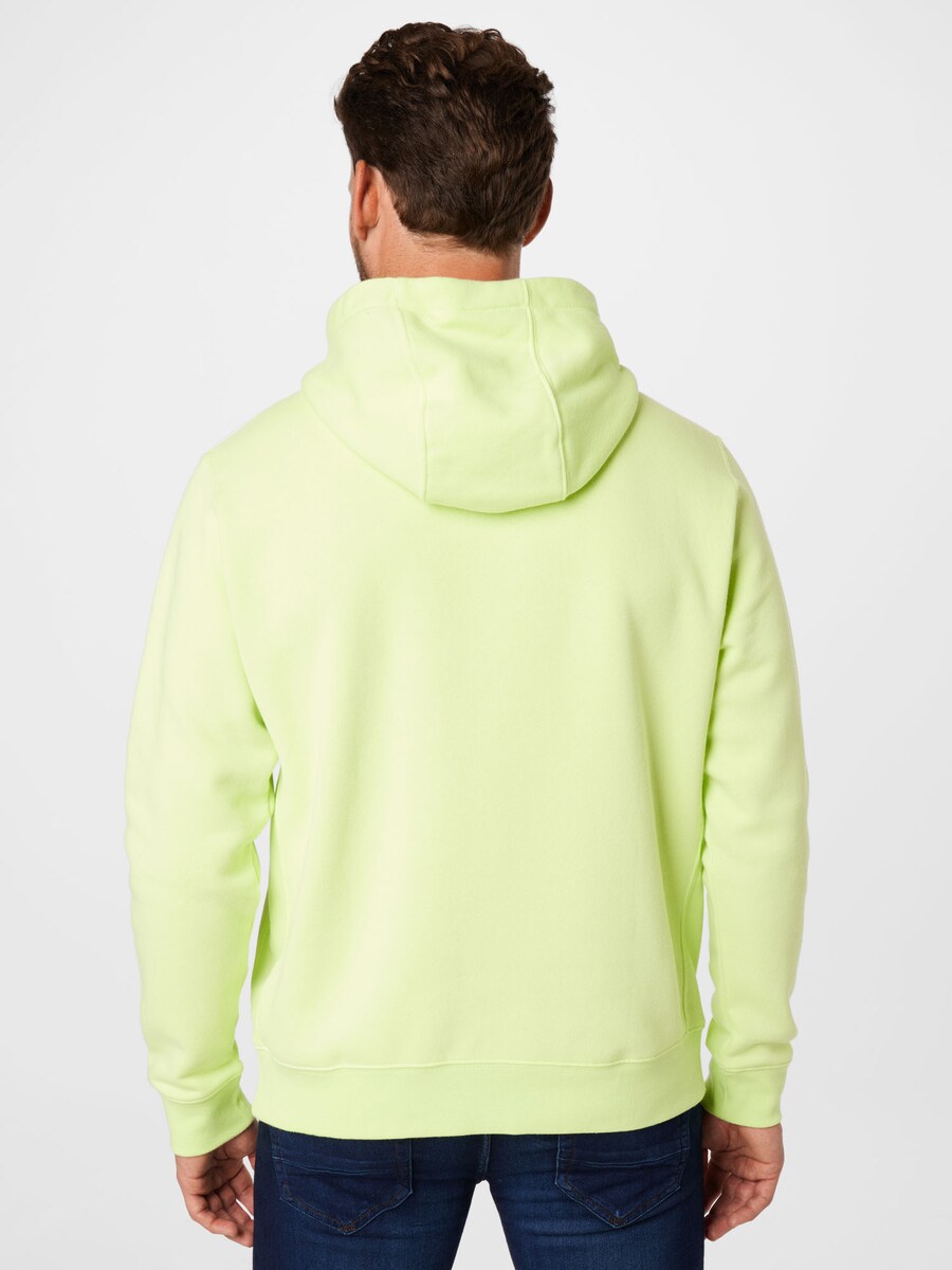 Толстовка обычного кроя Nike Sportswear Club Fleece, цвет Neon yellow — фото 4