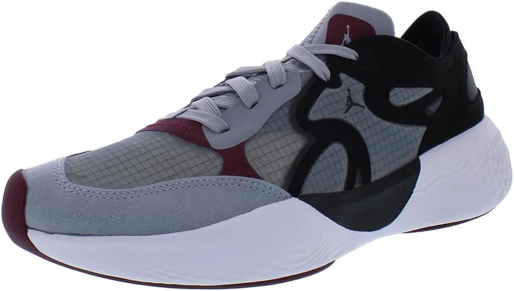 Мужские баскетбольные кроссовки Nike Air Jordan Delta 3 Low DN2647 100, серый/черный — фото 3