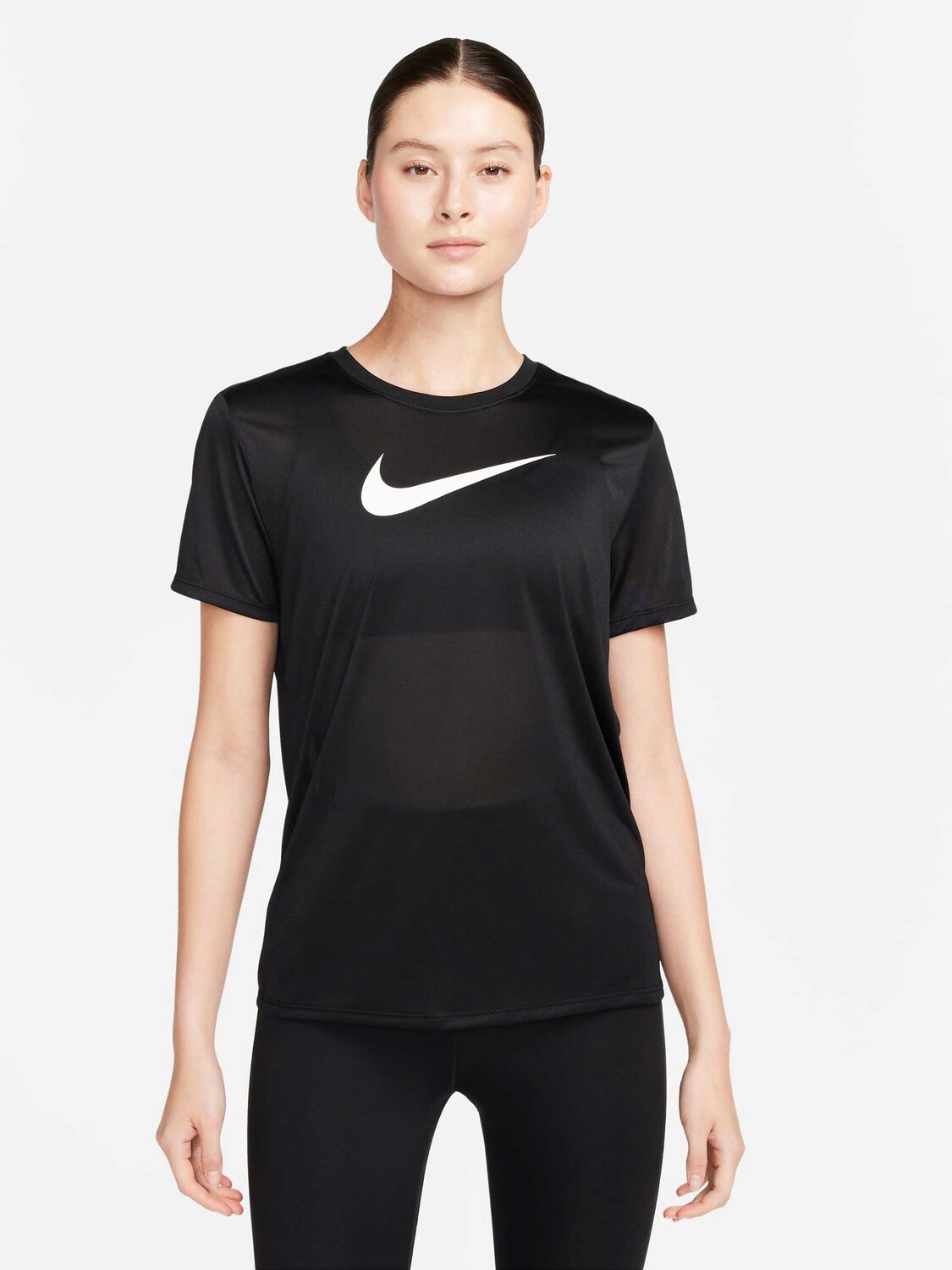 

Футболка Nike W NK DF TEE RLGND HBR, черный
