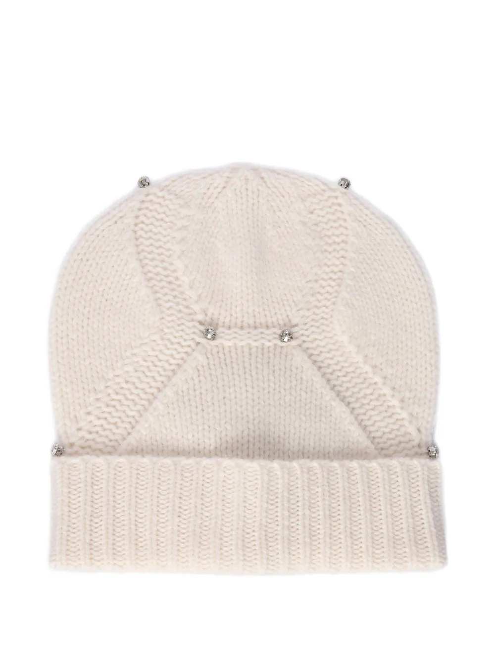 

Шерстяная шапка с кристаллами Kangra, нейтральный