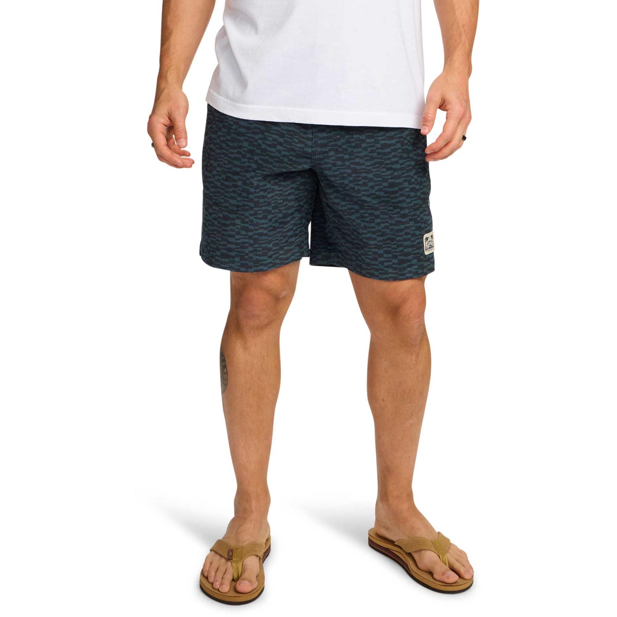 

Мужские шорты с укороченным шнуром Howler Brothers, Media Noche