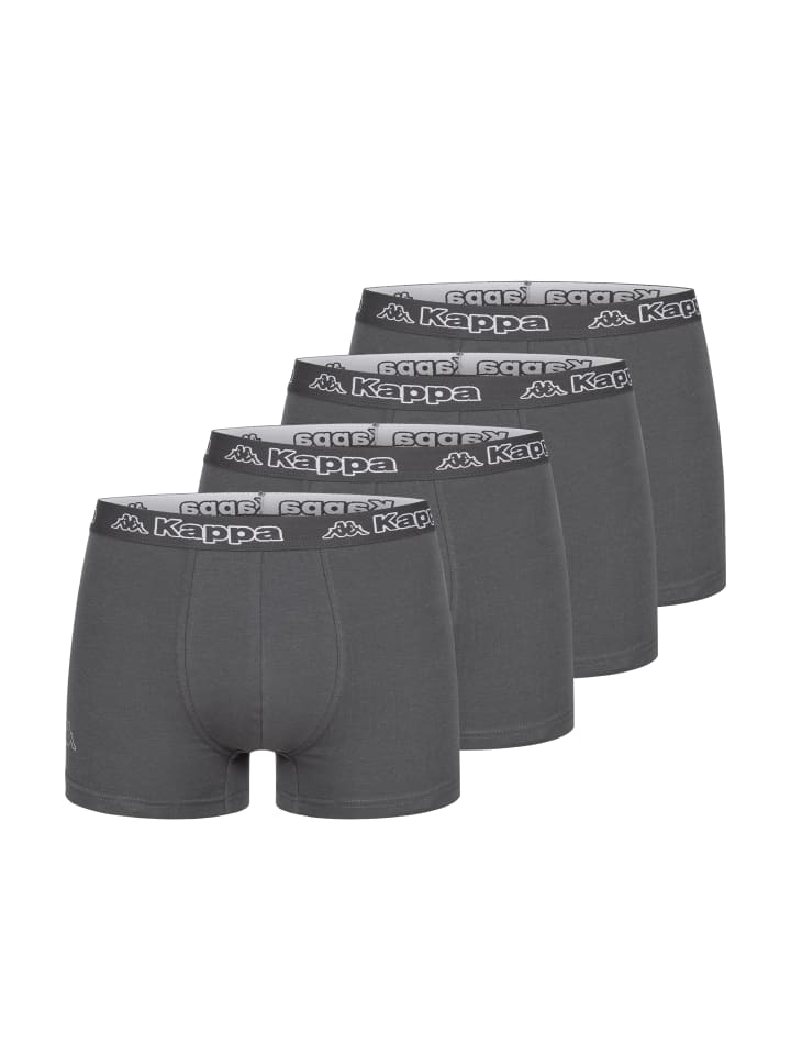 

Боксерские трусы Kappa, цвет kappa boxershorts 4er pack 4x anthrazit