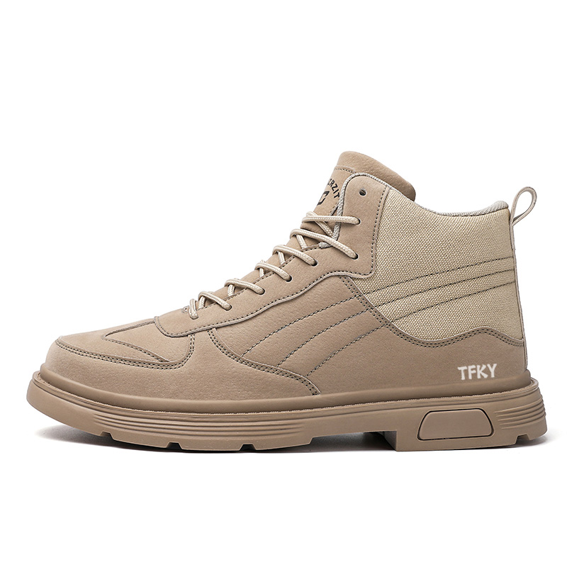 

TFKY Мужские ботинки Martin цвета хаки, цвет Khaki