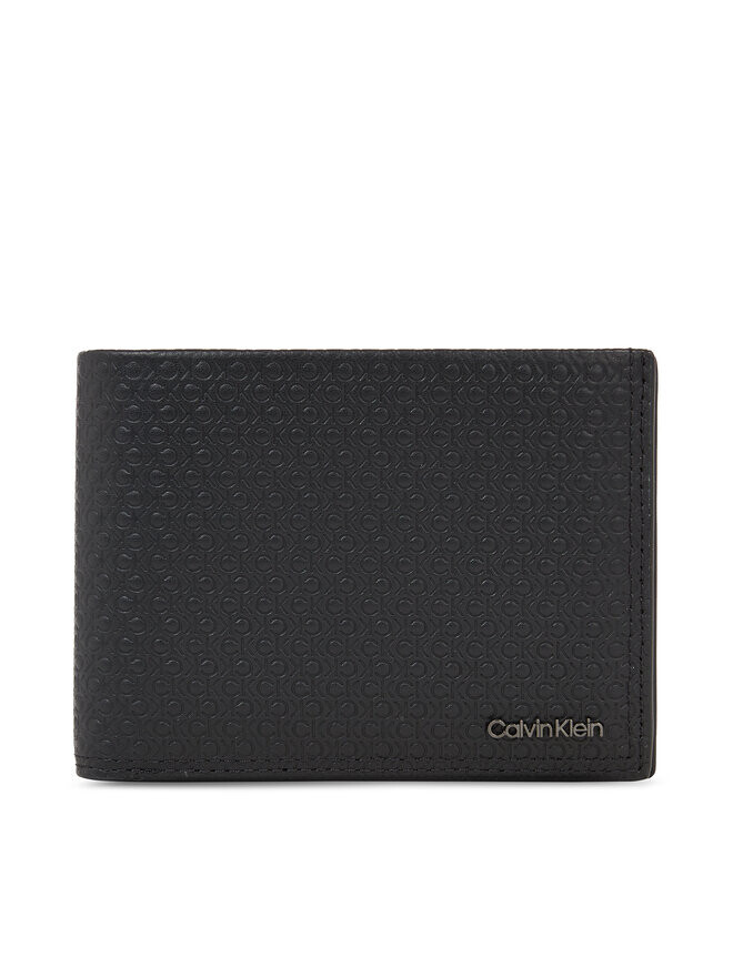 

Кошелек Minimalism Trifold 10Cc W/Coin Calvin Klein, черный