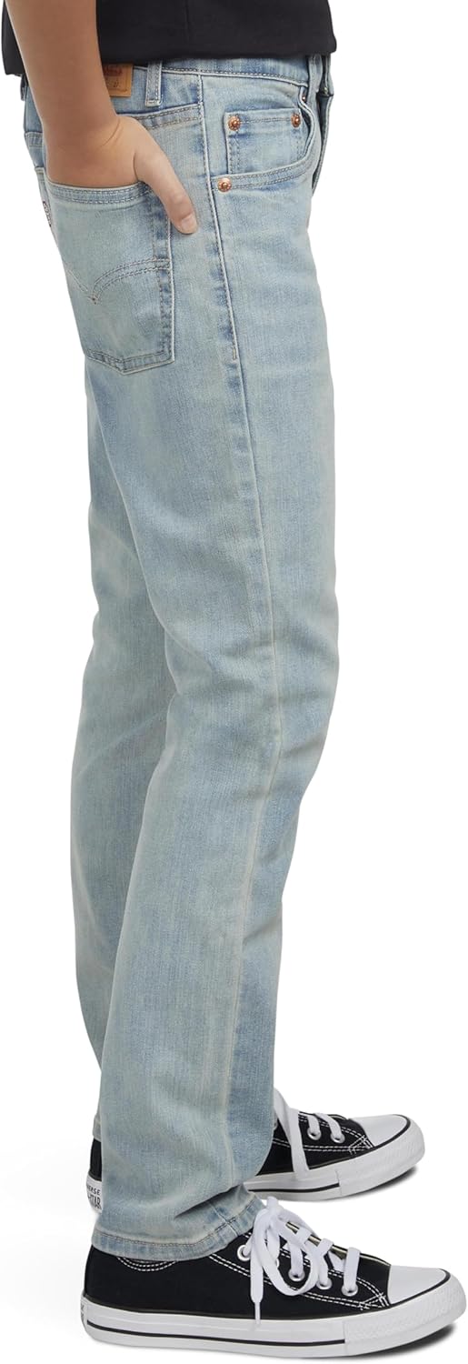 Джинсы Levi's Boys 510 Skinny Fit Performance, Bauhaus Blues — фото 3