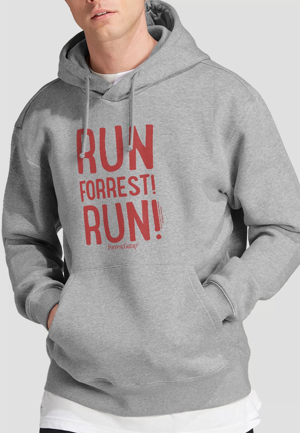 

Толстовка FORREST GUMP THE RUN Cotton Soul, серый