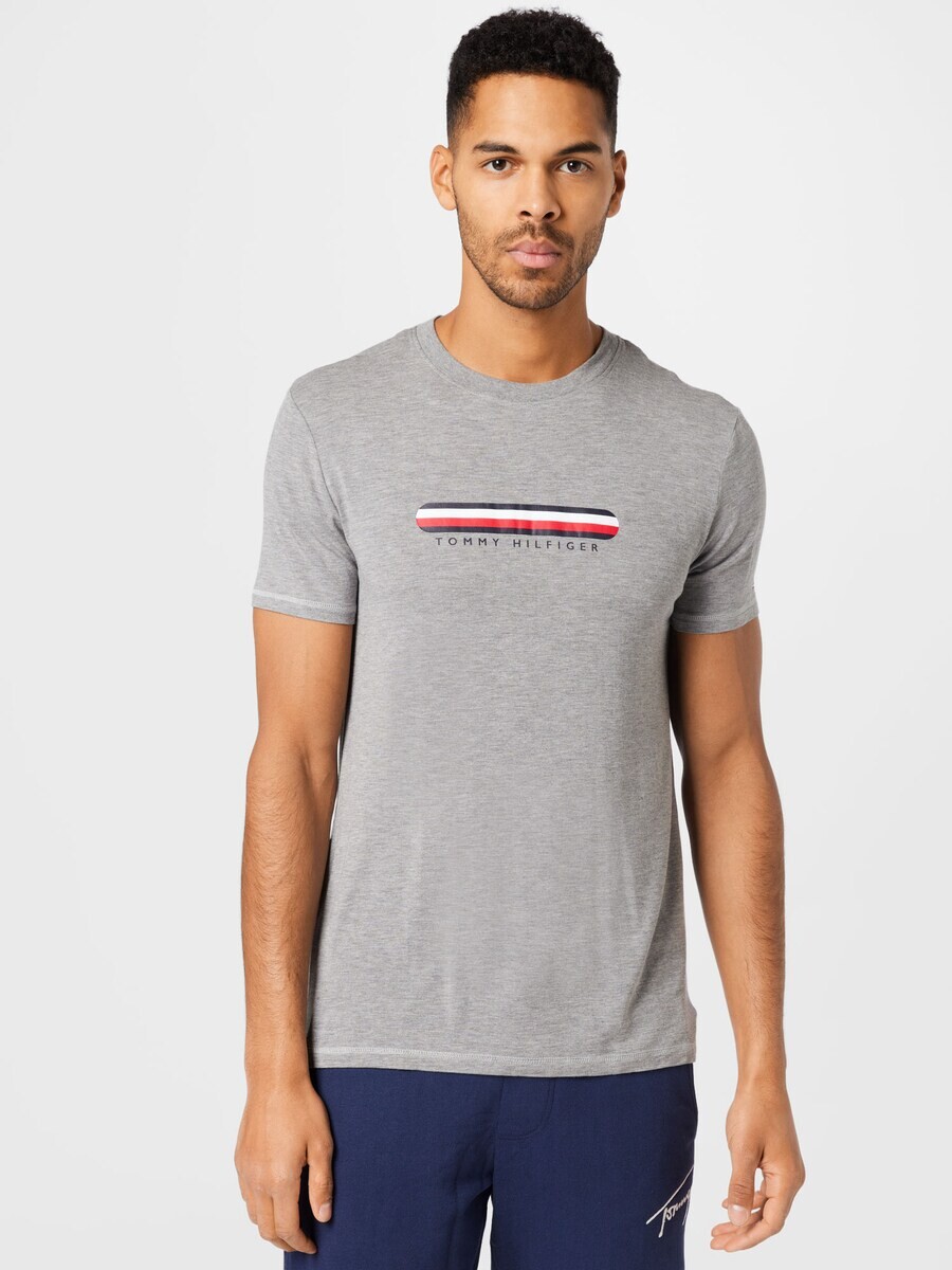 Классическая футболка Tommy Hilfiger Underwear Shirt, пятнистый серый — фото 2