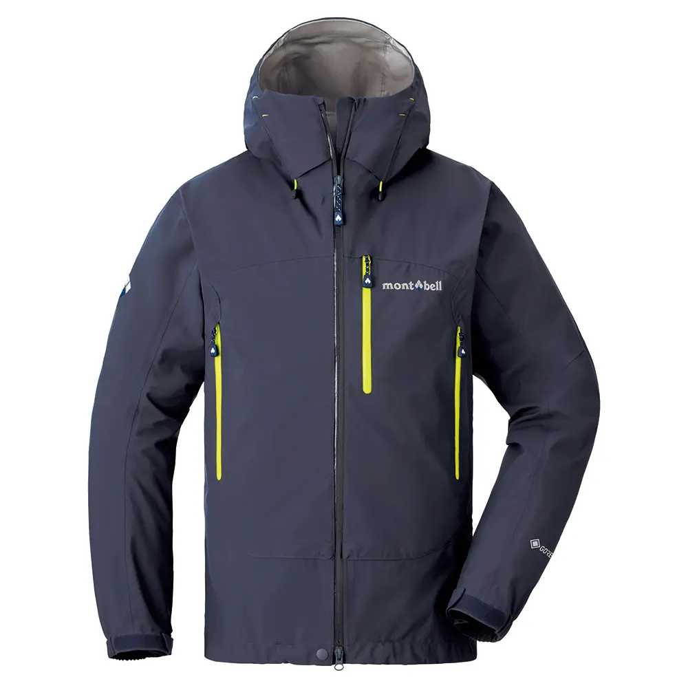 

MONTBELL Водонепроницаемая и ветрозащитная ветровка Men's, Dark Gray