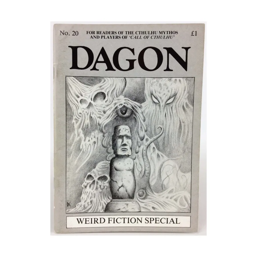 

Журнал #20 "The Shade of Alhazred Apothecarium of Yabool-Syn, You in Your Small Corner", Dagon - Call of Cthulhu Fanzine