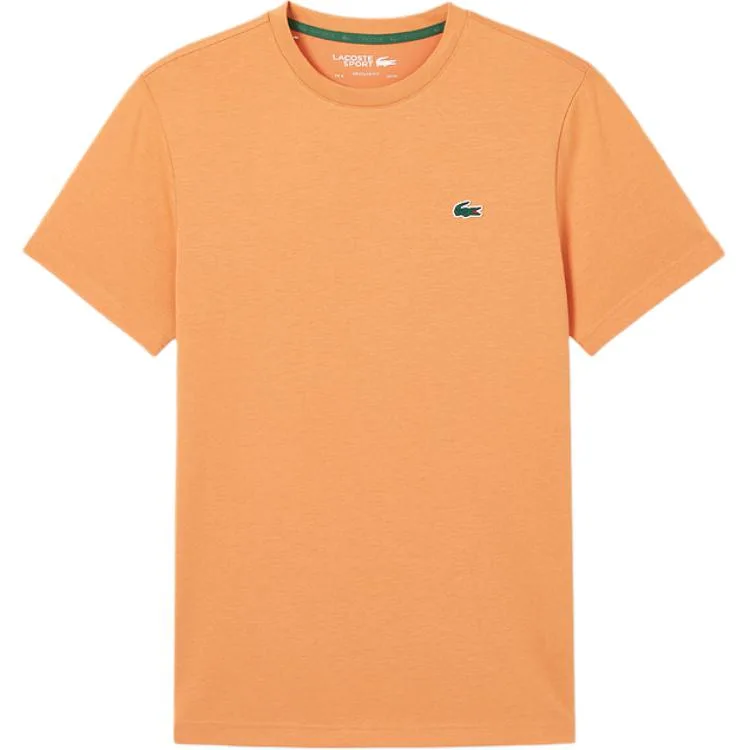 Футболка мужская Lacoste с круглым вырезом, хлопок, 6I4/светлый Grass зеленый — фото 3