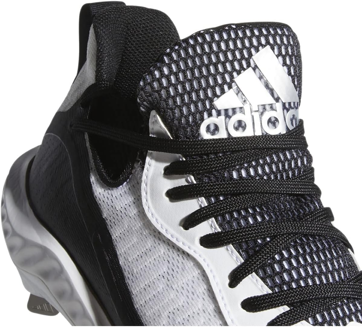 Adidas Men's Icon V Bounce Baseball бутсы, серебристый белый — фото 3