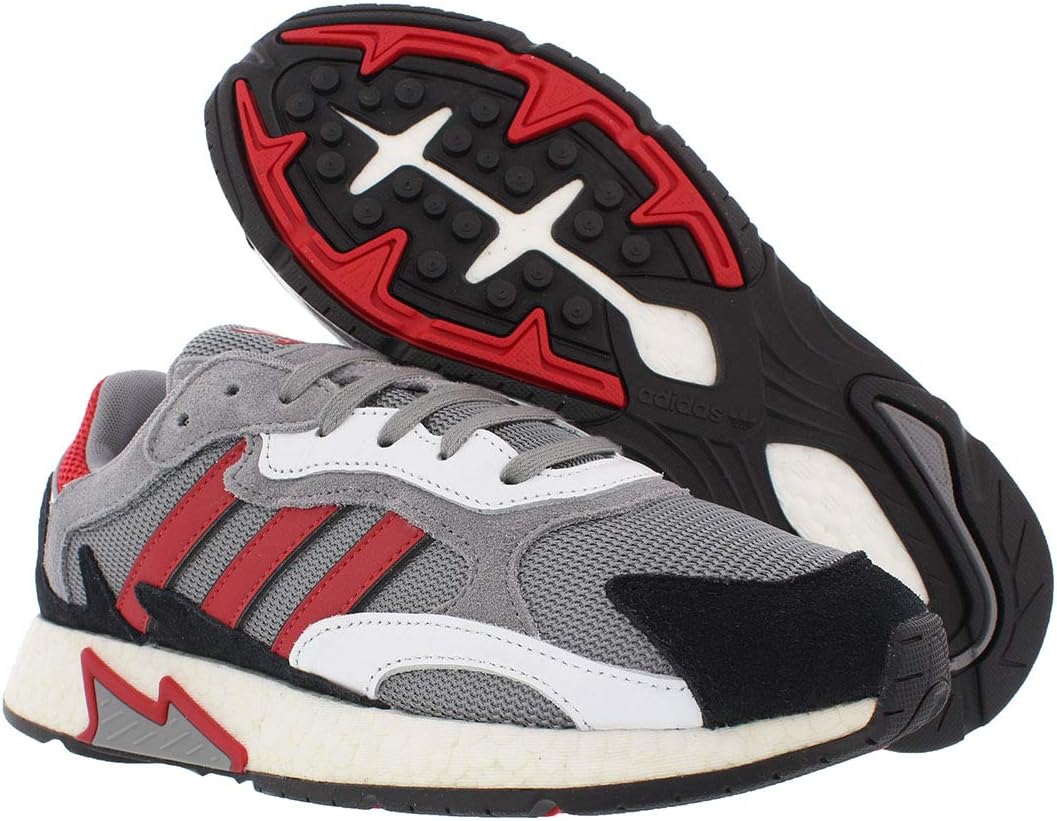Мужские кроссовки adidas TRESC Run Low, черный/серый/алый — фото 2