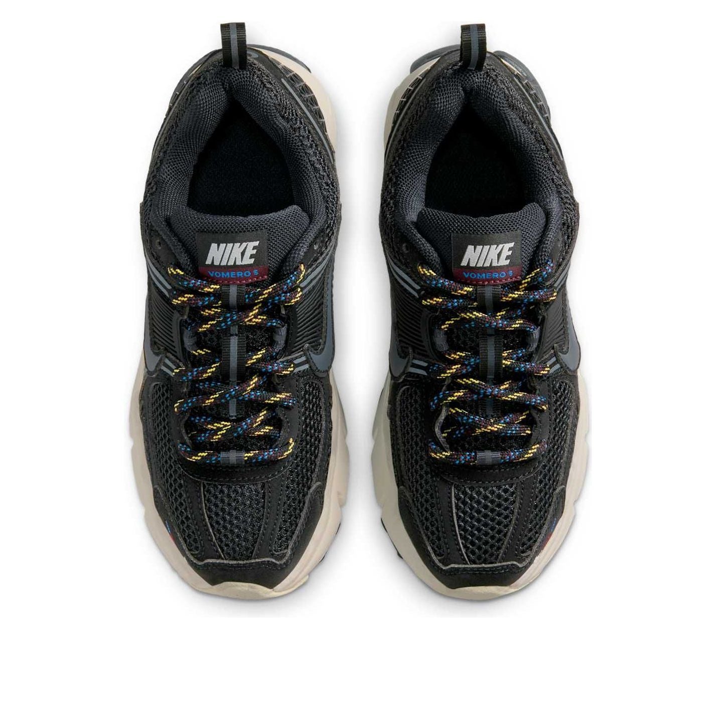 (GS) Nike Vomero 5 'Black Soft Pearl Burgundy Crush' — фото 2