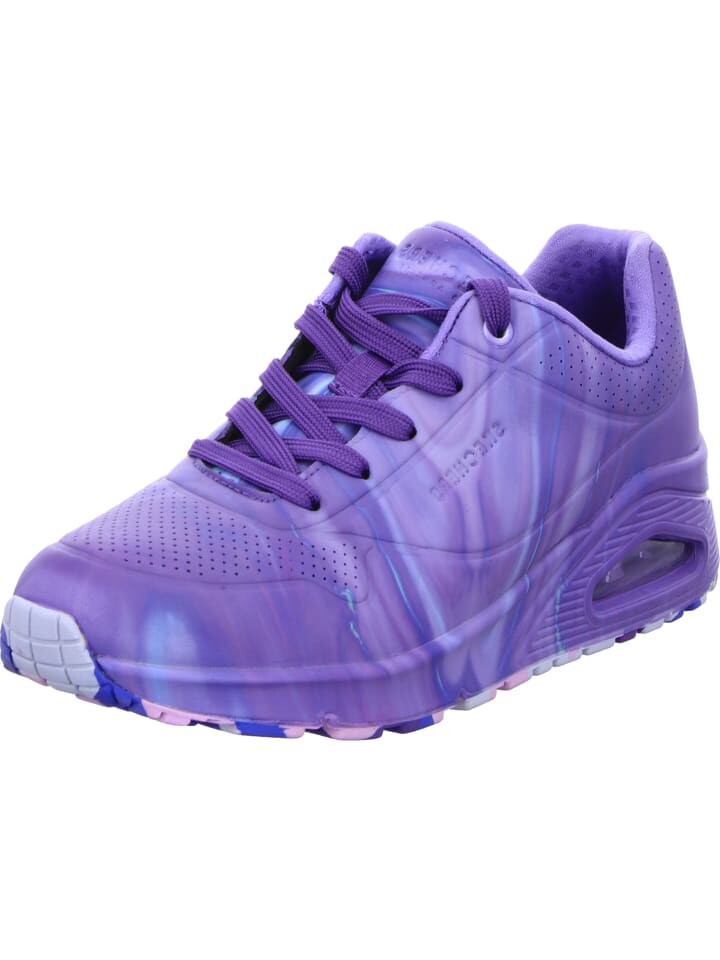 

Низкие кроссовки Skechers Lowtop UNO LIKE WATER, цвет purple/multi