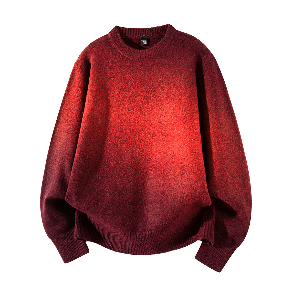 

Трикотажный свитер Unisex с круглым вырезом Moderate Others X1617, burgundy top