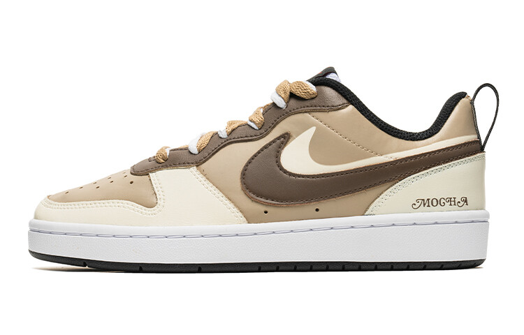 

Кроссовки Nike Court Borough Series Skateboard Shoes Women's Low-Top Beige Brown