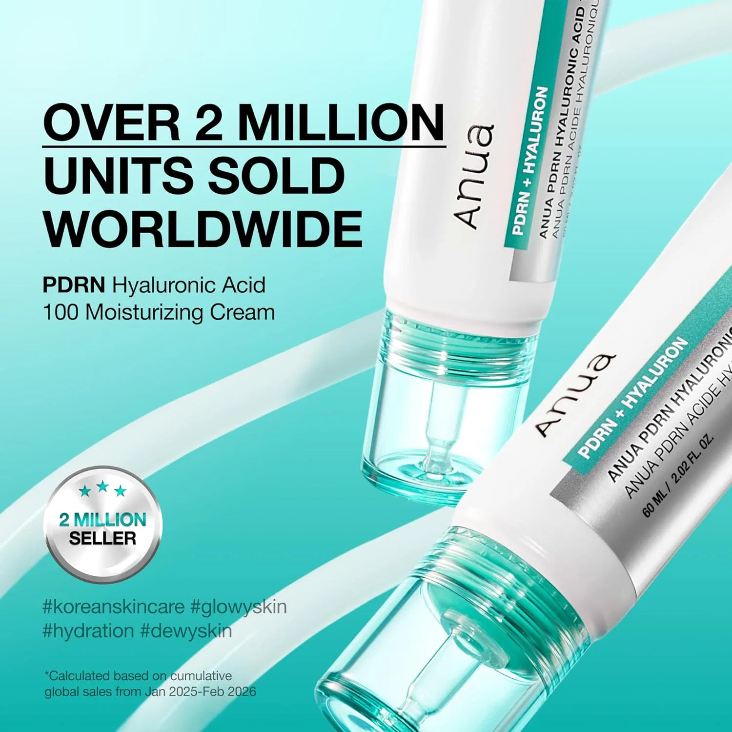 Бустер Anua — Увлажняющий PDRN Hyaluronic Acid 100 с ДНК лосося, 60 мл — фото 2
