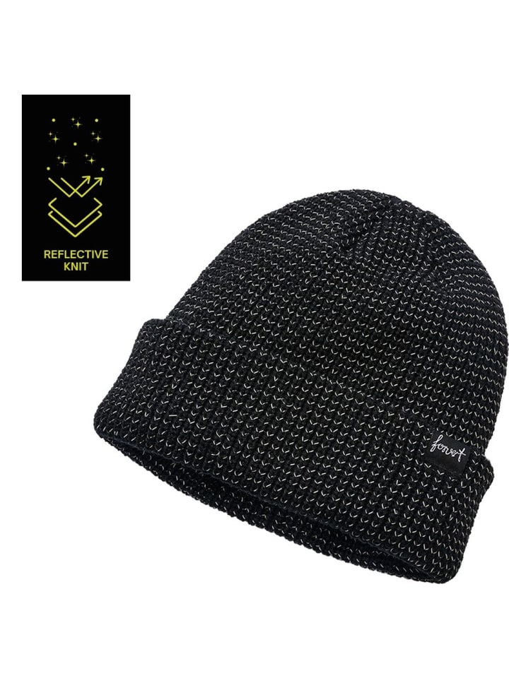 

Brandit Шапка-бини "Forvert Vail Reflective Beanie" черного цвета