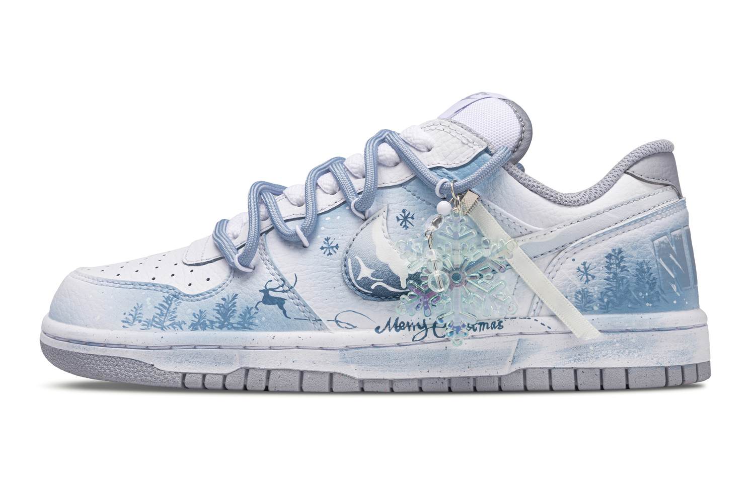 

Большие заснеженные горные хребты устойчивые к истиранию дышащие низкие скейтерские кроссовки мужские бело-голубые Nike, голубой