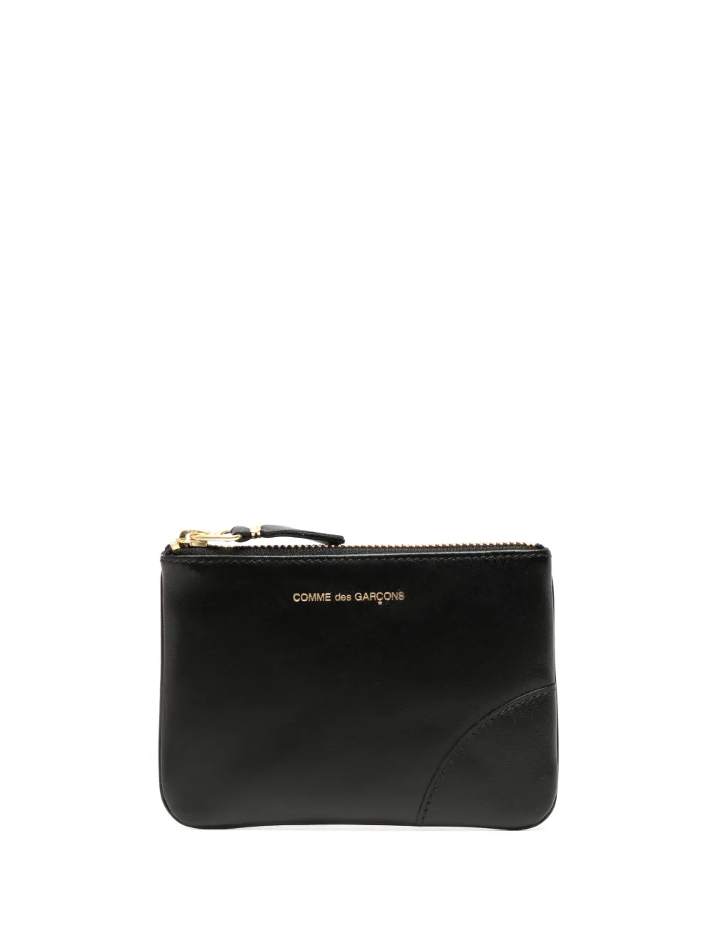 

Кошелек с молнией и логотипом Comme Des Garçons Wallet, черный