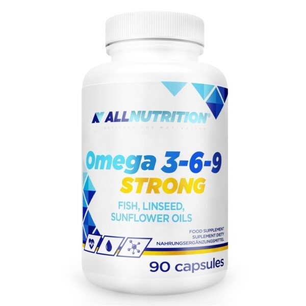 

Биологически активная добавка Allnutrition Omega 3-6-9 сильная, 90 капсул