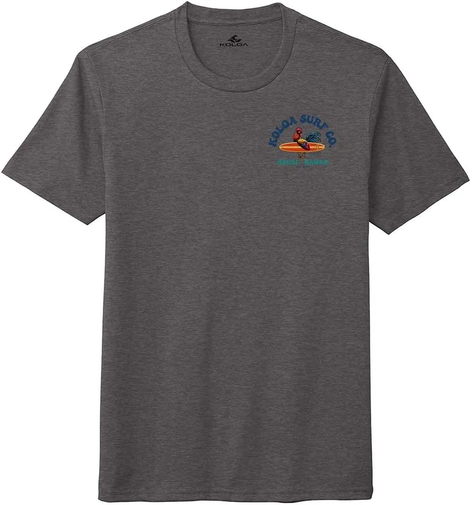 

Футболка Koloa Surf с принтом Cocky Surfer, Tri-Blend-4XL Koloa Surf Company