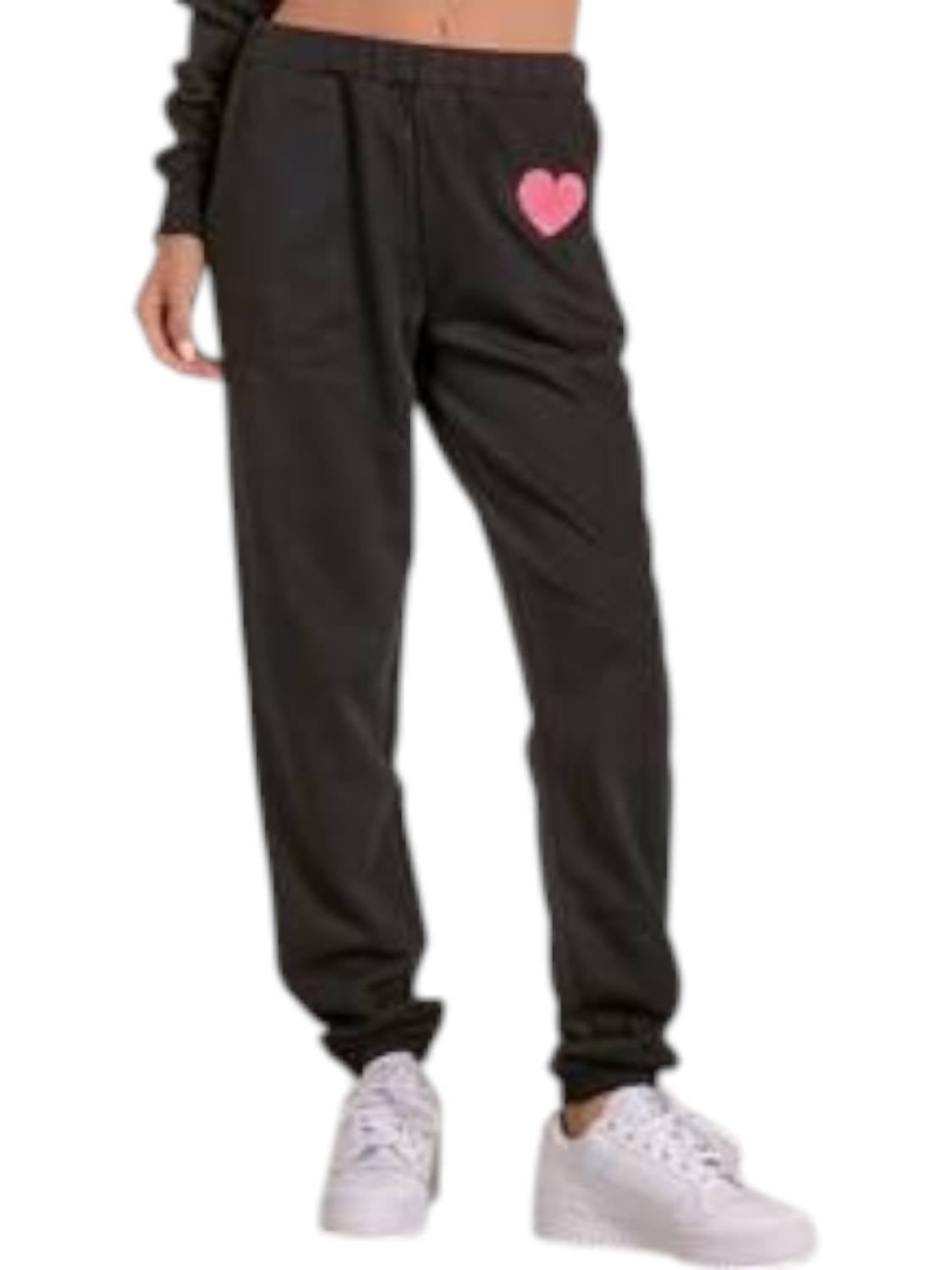 

Heart Jogger In Black ELAN