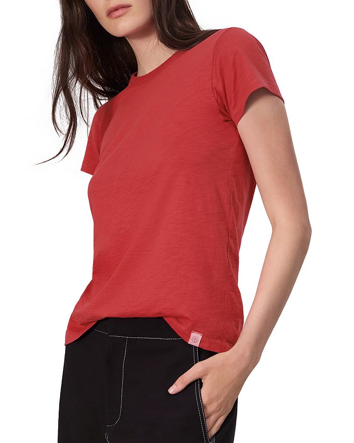 

Футболка с коротким рукавом Slub rag & bone, красный