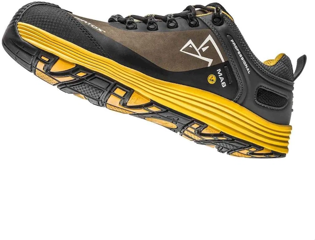 Защитные ботинки Airtox MA6 ESD/SRC S3, Brown/Yellow — фото 3