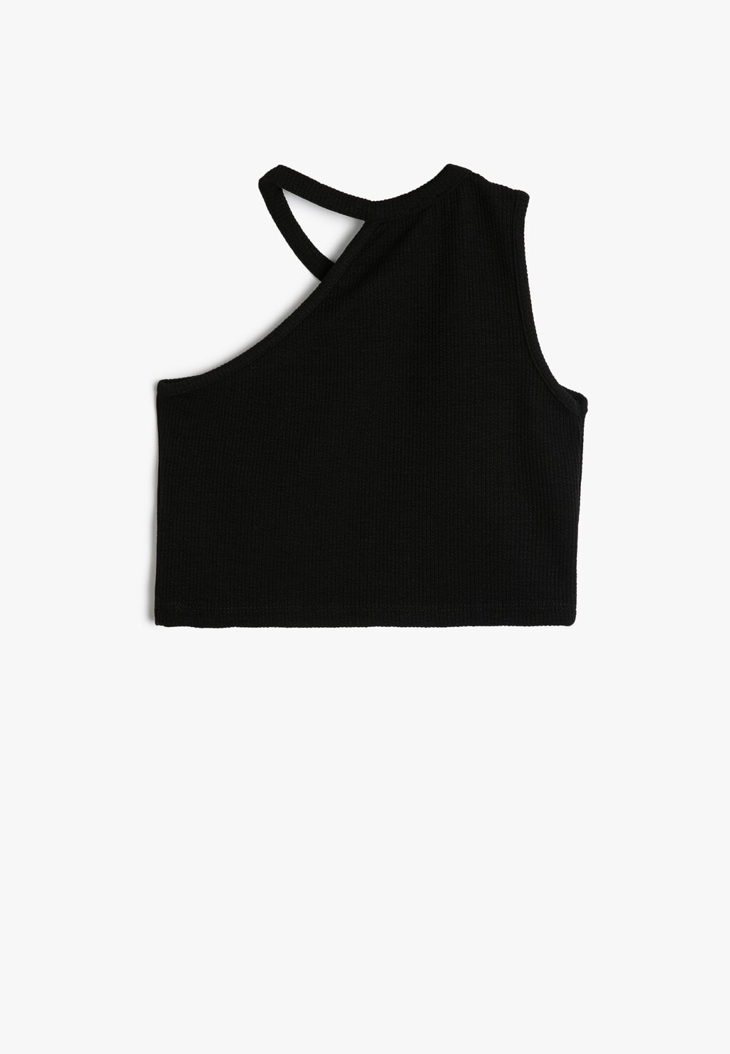 

Топ CROP ONE SHOULDER HALTER NECK . Koton, черный