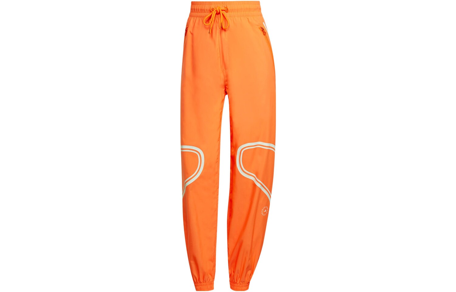 

Спортивные брюки Stella Mccartney X Knit женские оранжевые Adidas