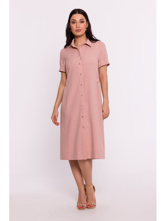 

Платье-Рубашка bella fit Bewear, розовый