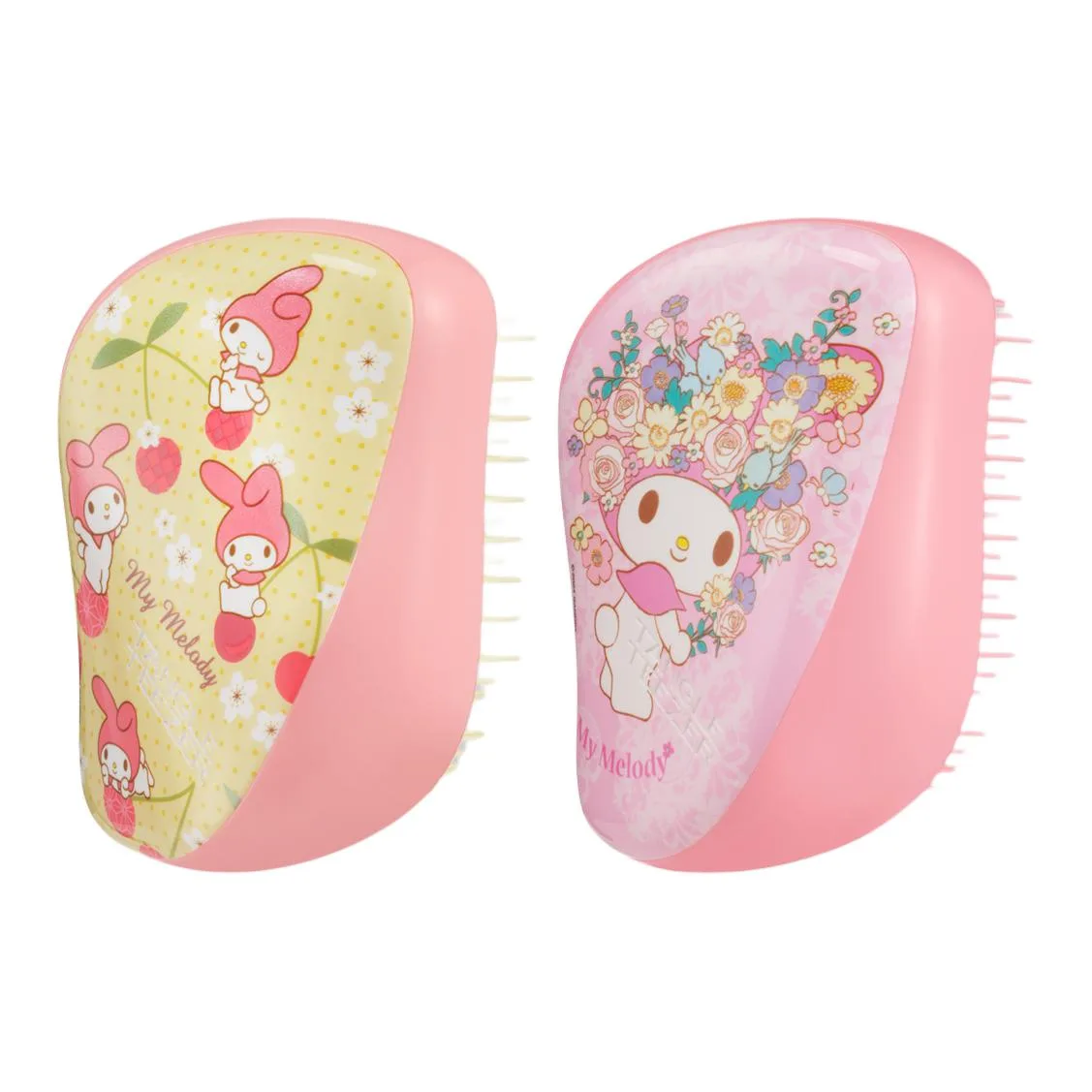 Расческа для волос с воздушной подушкой MEILEDI Tangle Teezer, Two-Piece Set: Cherry Air Cushion Massage Detangling Comb+Fresh Flower Air Cushion Massage Detangling Comb