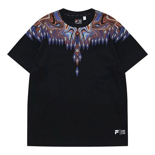 

Футболка FILA FUSION x Marcelo Burlon SS22 Tee 'Black Purple', черный