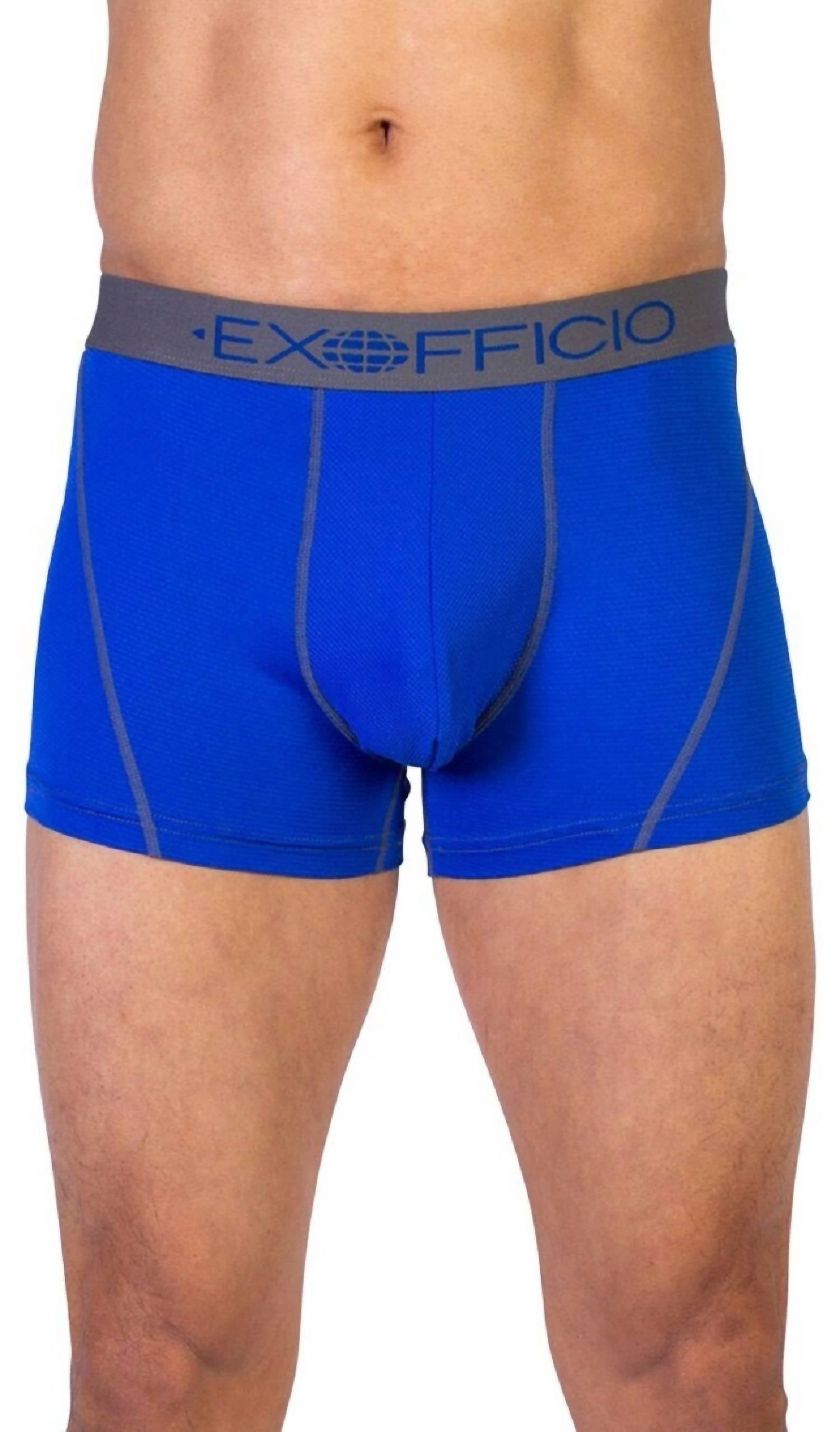 

Трусы-боксеры Give-N-Go Sport Mesh в королевском цвете ExOfficio, цвет royal